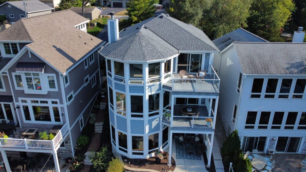 Roof replacement project in Delafield WI by Adonis Roofing