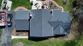 Completed roof replacement project near me in Delafield, WI by Adonis Roofing